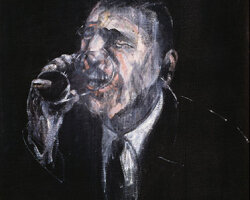 Portrait of David Sylvester (1955)